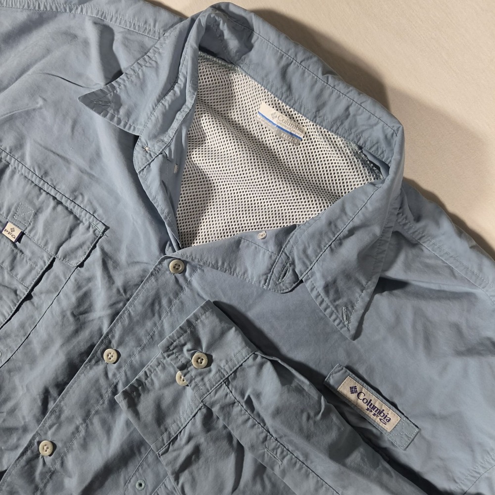 Columbia Shirt Men's XXL‎ Bahama II Vented Fishing PFG Sun Protection